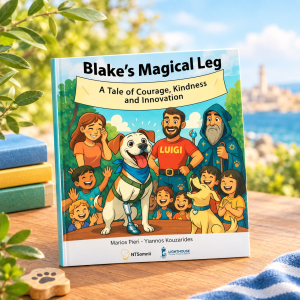 Blake’s Magical Leg book photograph